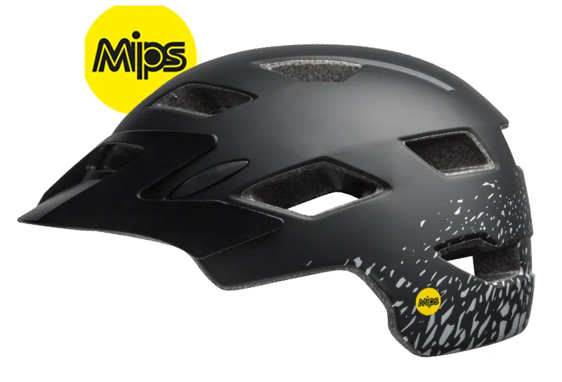 Bell Sidetrack Mips Youth Helmet Black/Silver