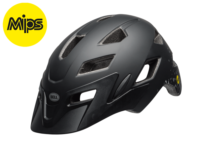 Bell Sidetrack Mips Youth Helmet Black/Silver-2