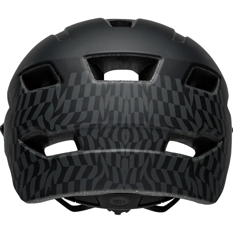 Bell Sidetrack Child Helmet Wavy Checks Matt Black-3