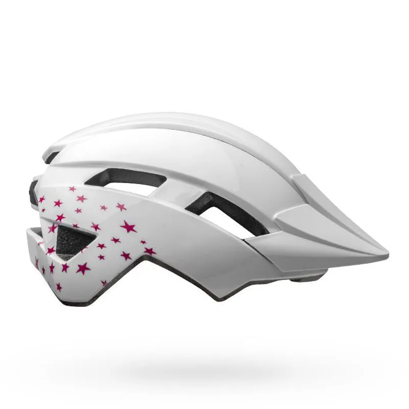 Bell Sidetrack II Youth Helmet Stars Gloss White-3