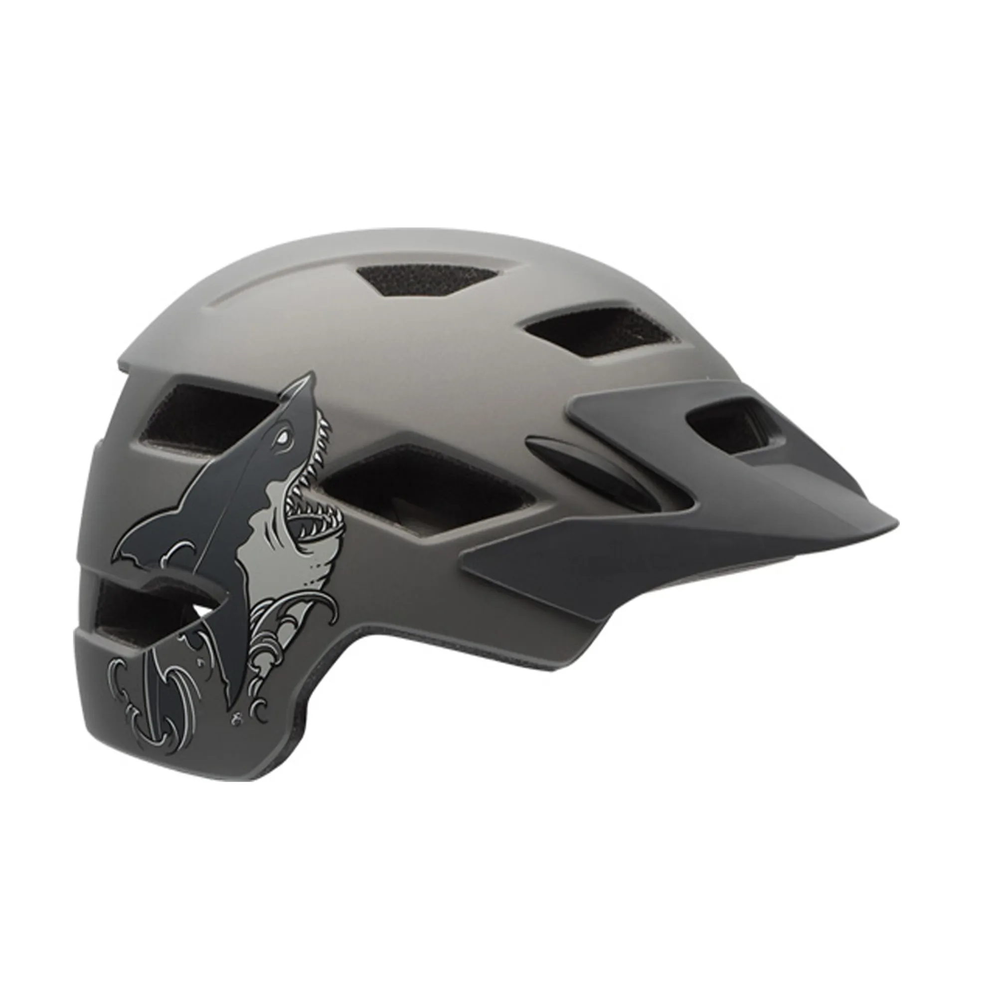 bell blade youth bike helmet chevron Sidetrack II MIPS Child - Matte Green Kids can stay protected as they ride when they wear the Bell Kids Peak Camo Bike Helmet Bell Kids' Peak Camo Bike