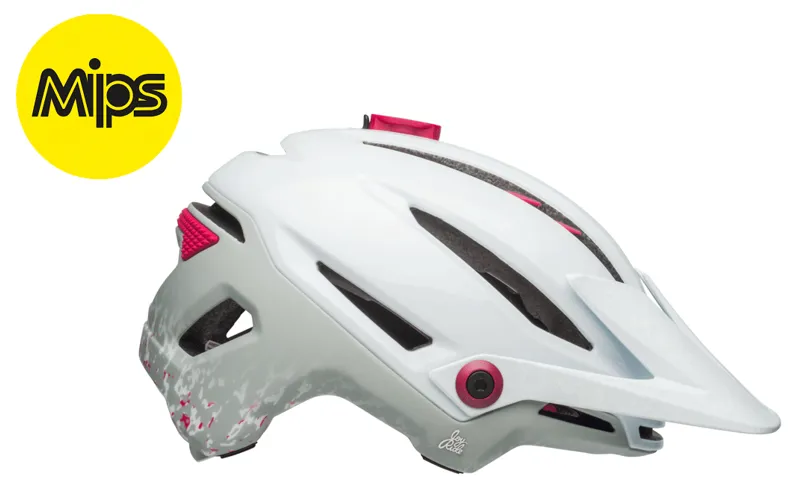 Bell Sixer Mips MTB Helmet White/Cherry-1
