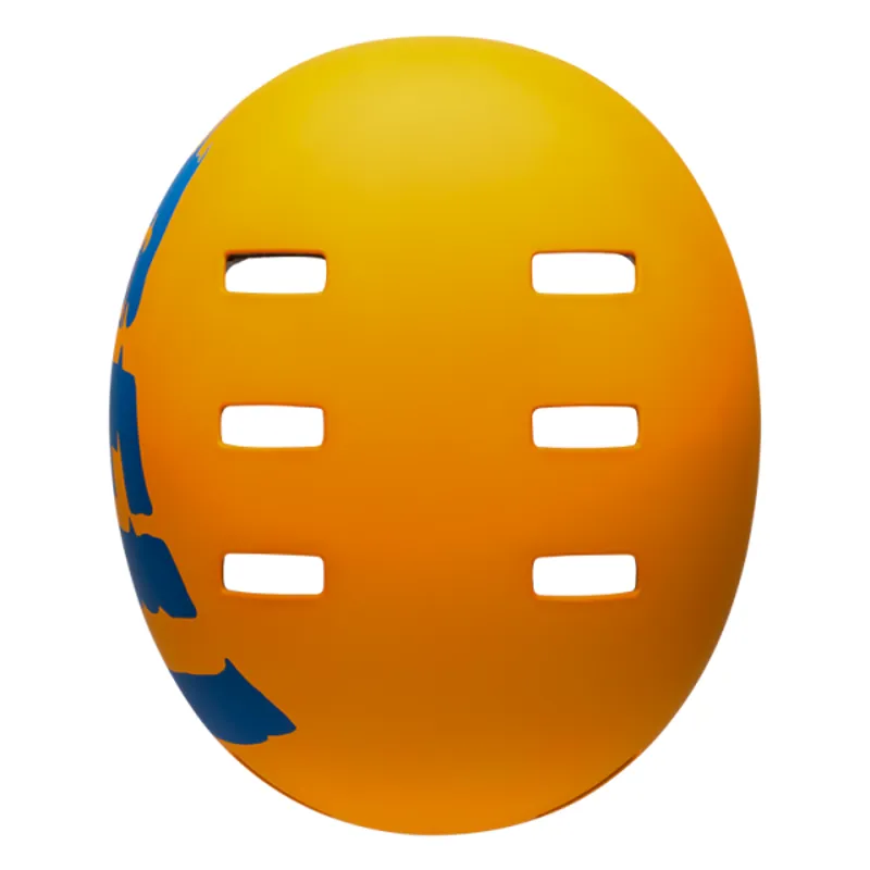 Bell Span Youth BMX Helmet Orange/Blue