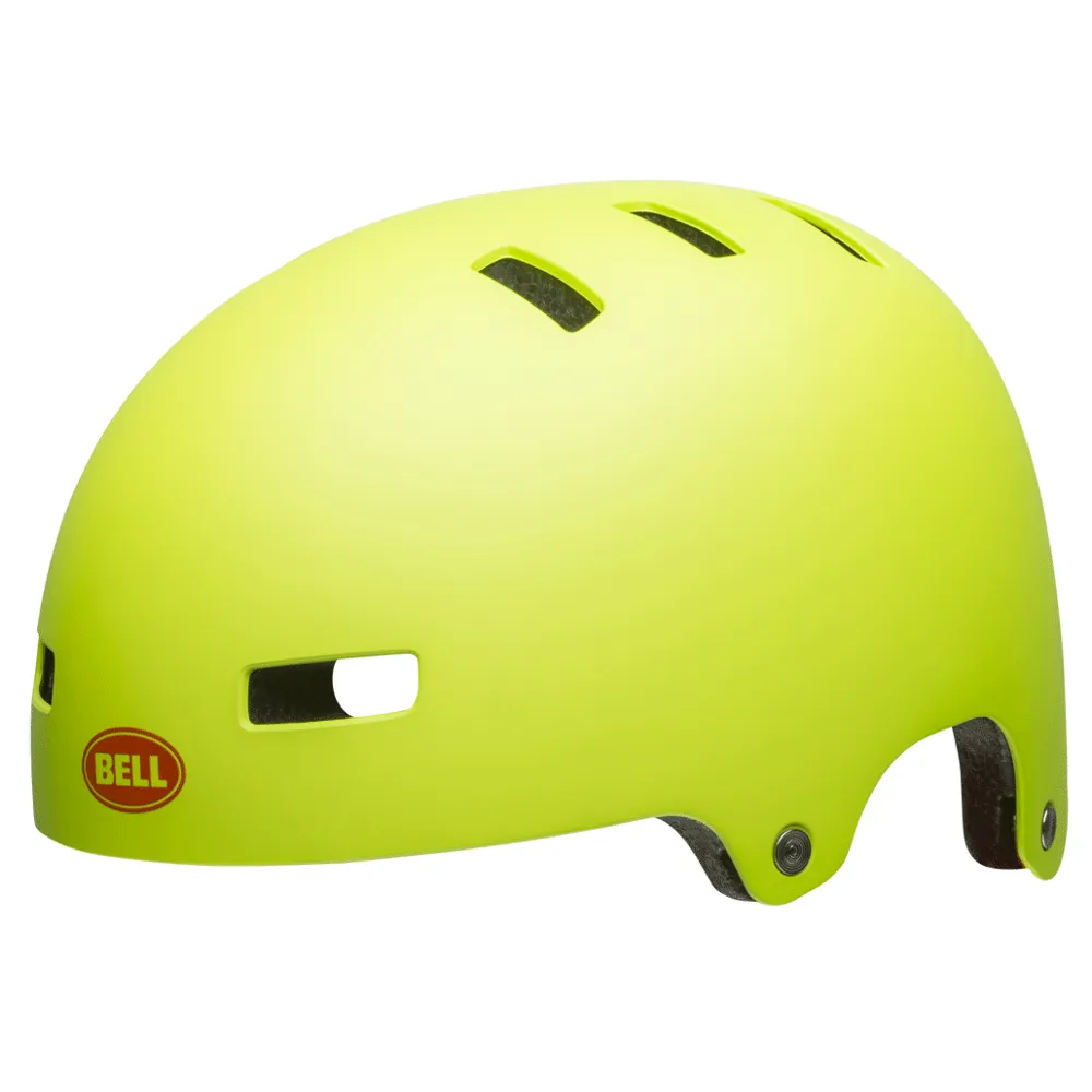 Image of Bell Span Youth BMX Helmet Matte Bright Green