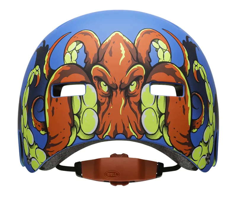 Bell Span Kids BMX Helmet Blue Octopus-3
