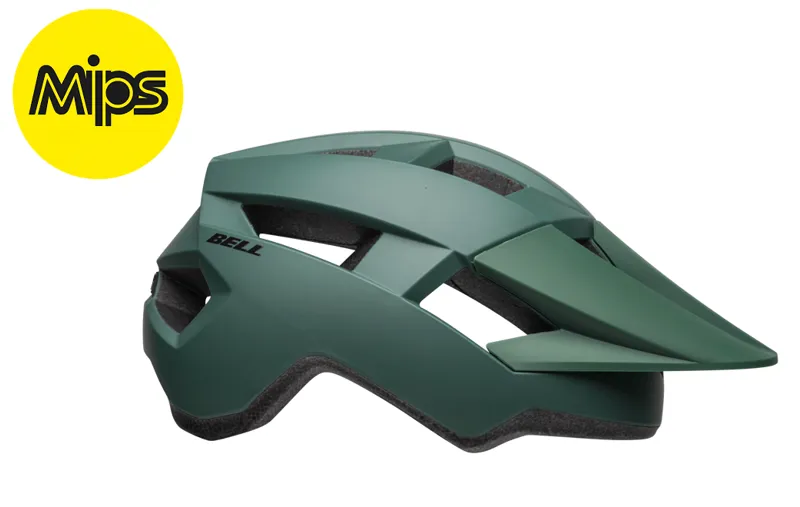 Bell Spark Mips MTB Unisize Helmet Dark Green-2