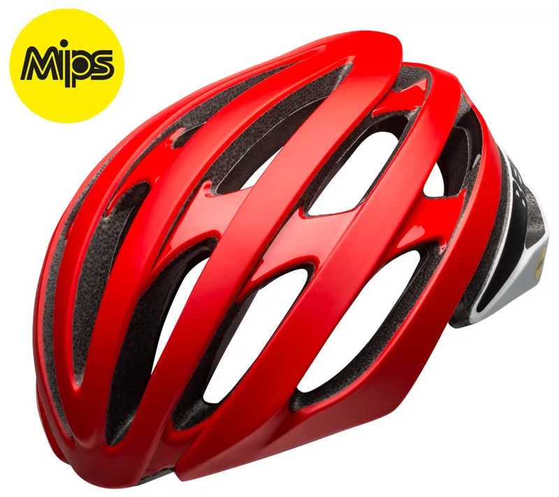Bell Stratus Mips Road Helmet Matte/Gloss Red/Black
