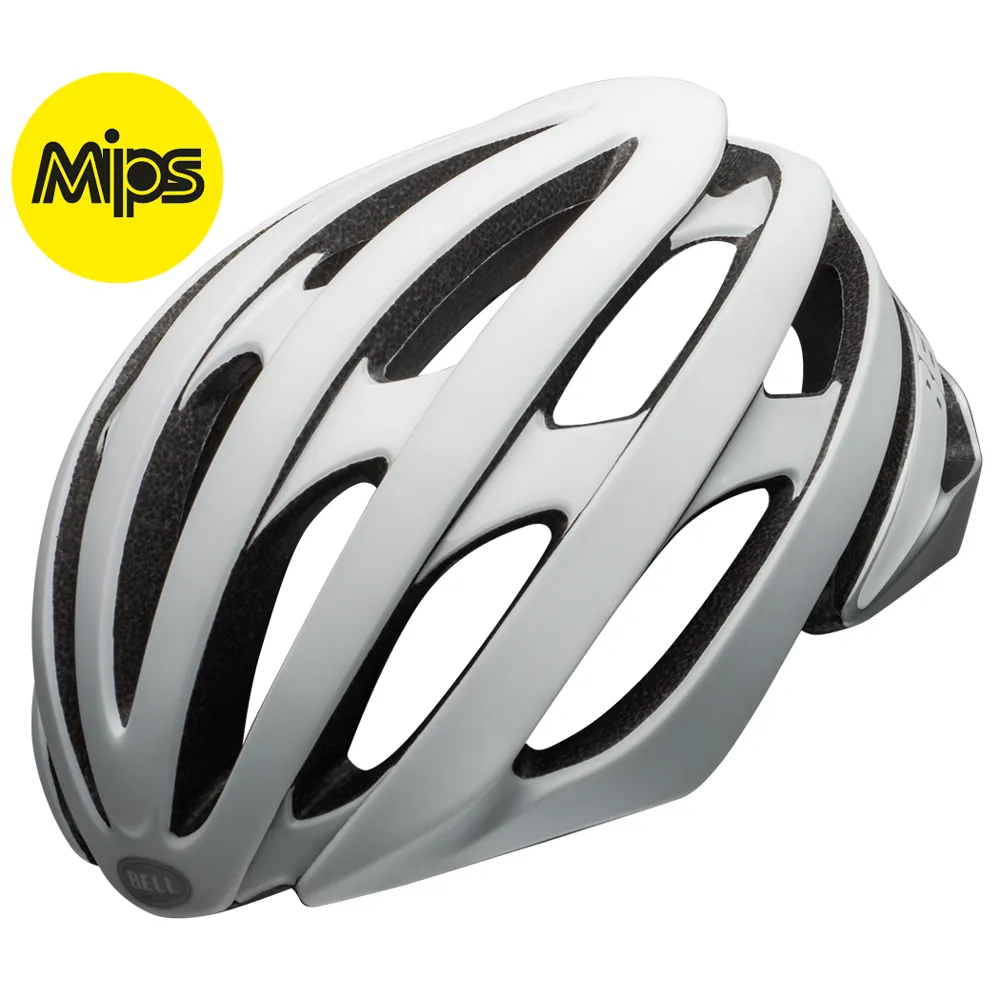 Bell Bell Stratus Mips Road Helmet Matte/Gloss White/Silver