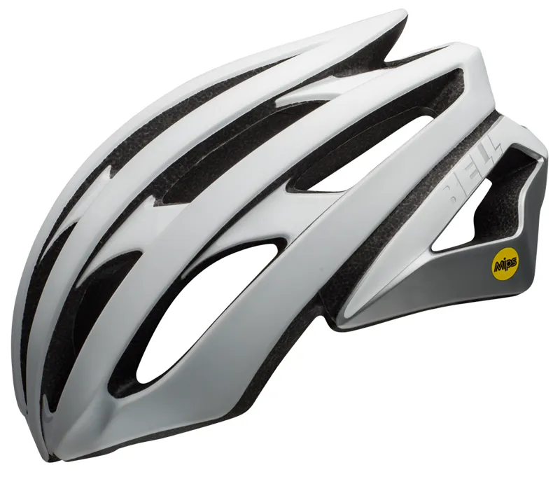 Bell Stratus Mips Road Helmet Matte/Gloss White/Silver-1
