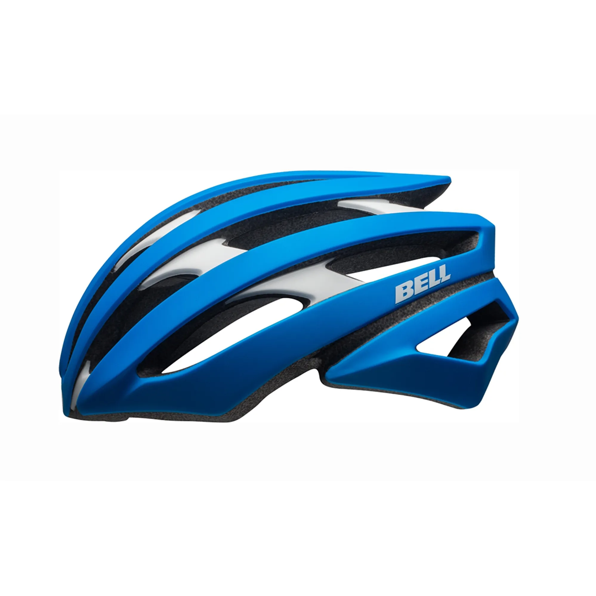 Bell Stratus Road Bike Helmet Blue/White Bell Stratus Road Bike Helmet Blue/White