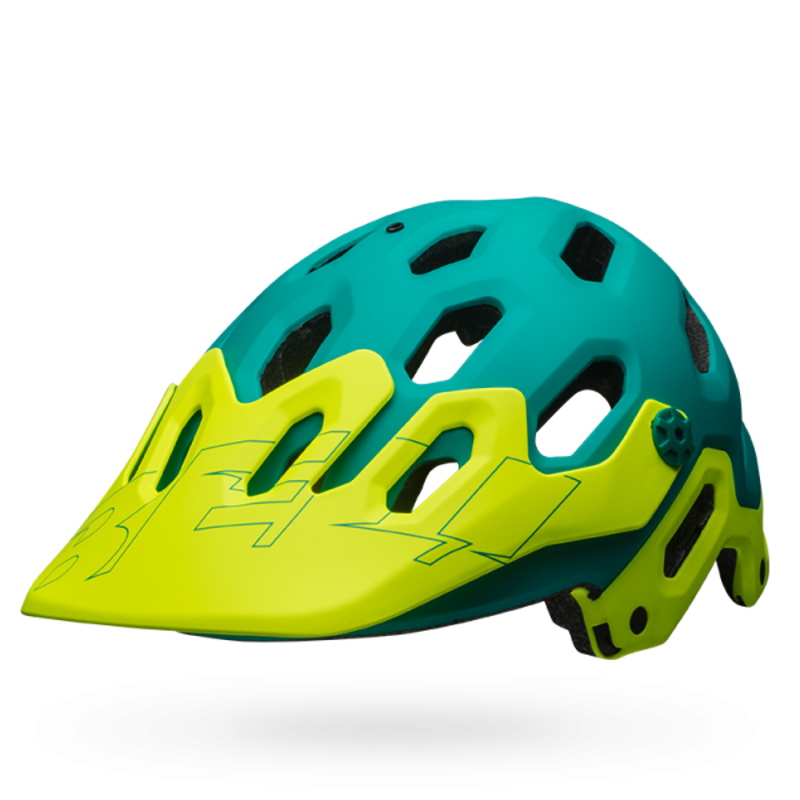 Bell Super 3 Mips MTB Helmet Emerald/Retina-1