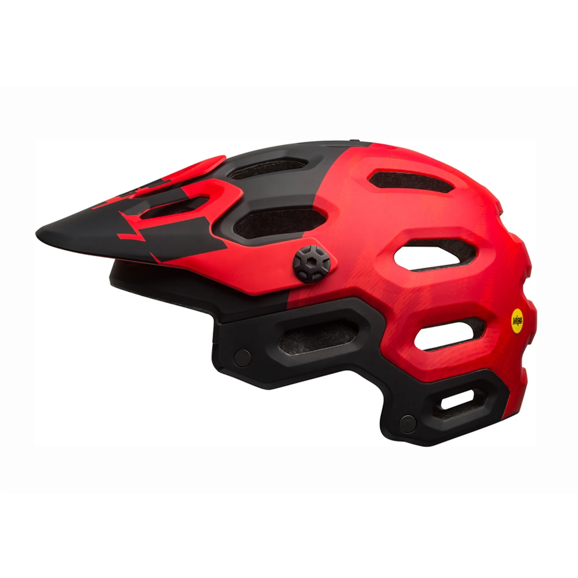 bell full face helmet mtb red and black for sale Full-10 Spherical Arise Matte/Gloss Black, XS/S The Hard Charger Built for the hard charger Bell Super DH Spherical Helmet