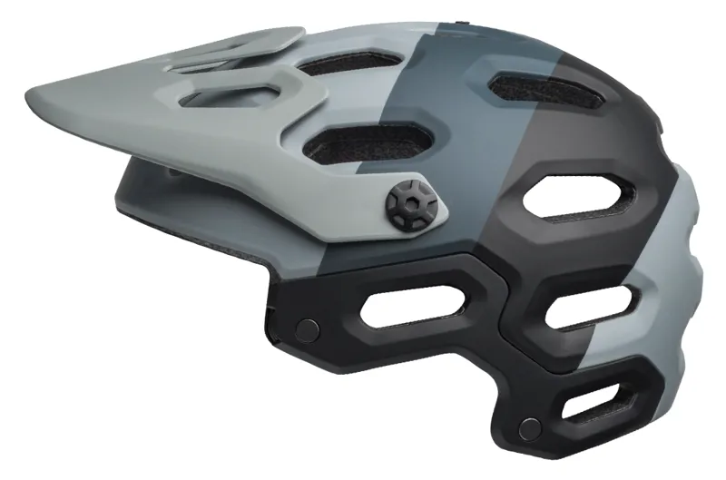 Bell Super 3 MTB Helmet Downdraft Matte Grey/Gunmetal-1