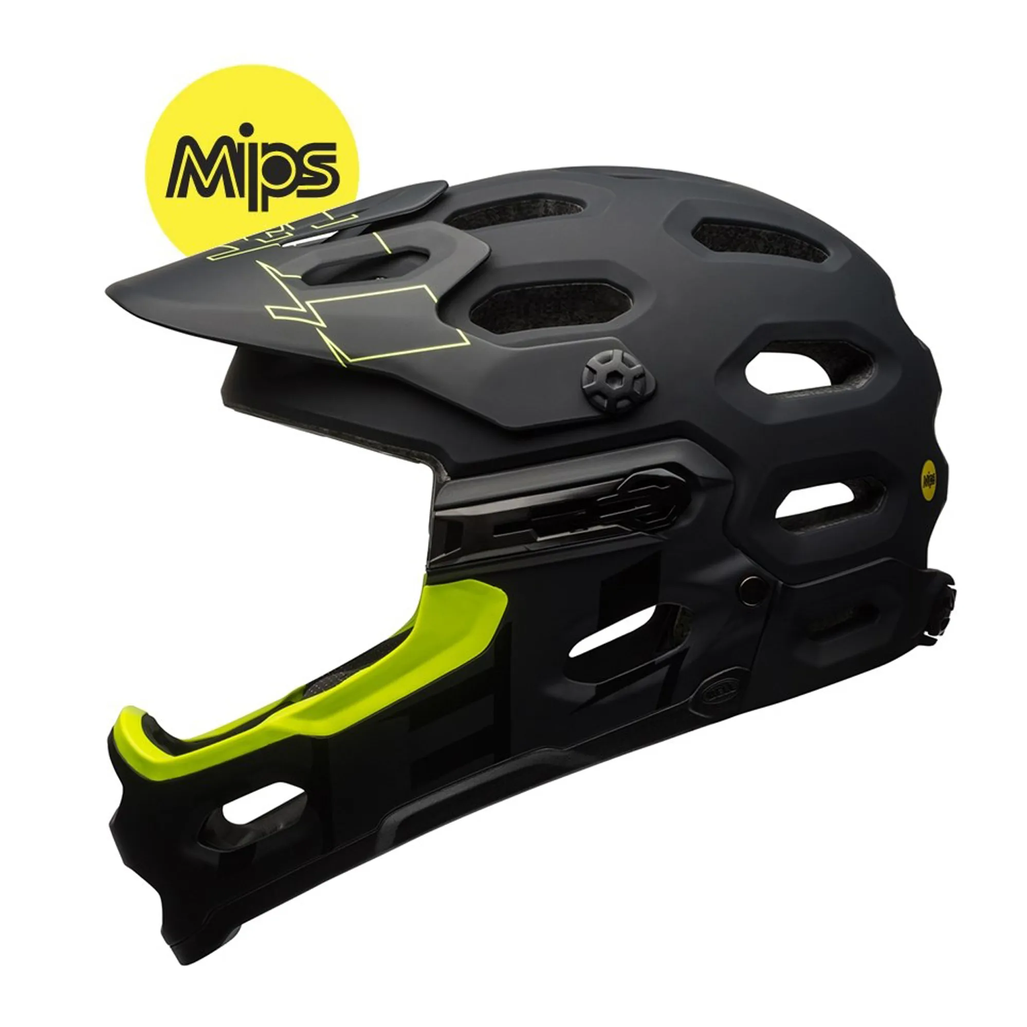 bell super 3r mips mtb bike helmet Chin Mount for Its designed for the ever Bell Super 3R MIPS Helmet