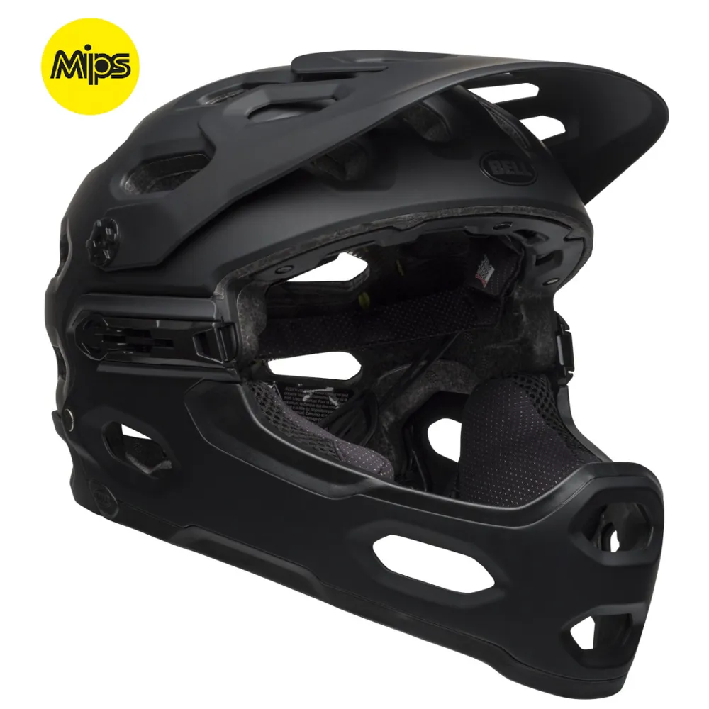 Image of Bell Super 3r Mips Full Face MTB Helmet Matte Black