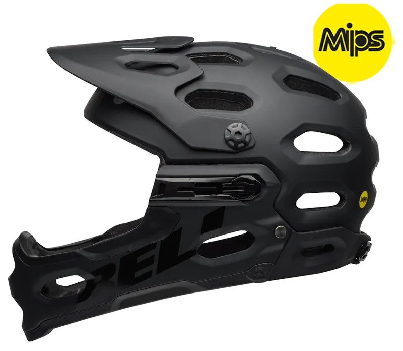 Bell Super 3r Mips Full Face MTB Helmet Matte Black-1