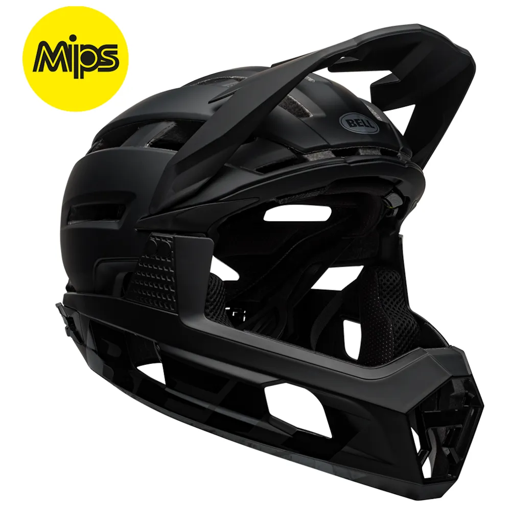 Image of Bell Super Air R Mips MTB Full Face Helmet Matte/Gloss Black