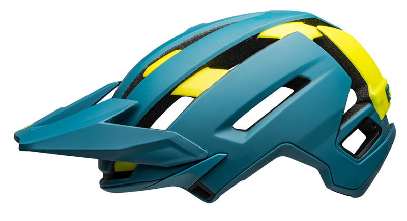 Bell Super Air R Mips MTB Full Face Helmet Matte/Gloss Blue/Hi-Viz-5