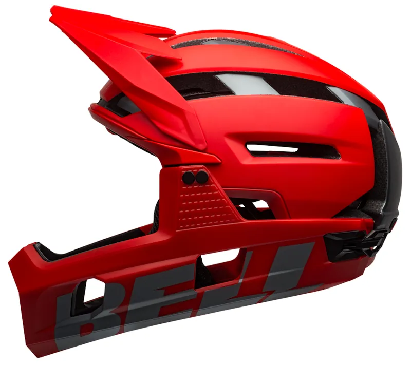 Bell Super Air R Mips MTB Full Face Helmet Matte/Gloss Red/Grey-3
