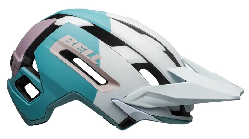 Bell Super Air R Mips MTB Full Face Helmet Matte/Gloss White/Purple-4