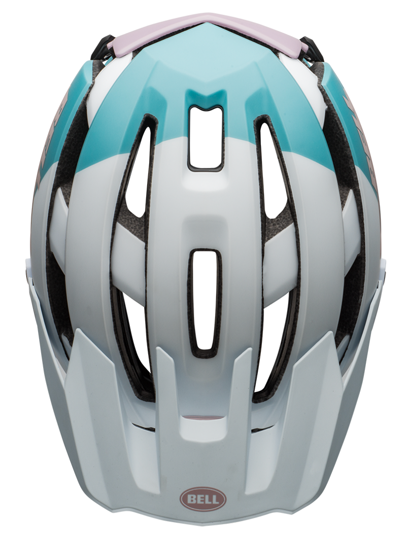 Bell Super Air R Mips MTB Full Face Helmet Matte/Gloss White/Purple-7