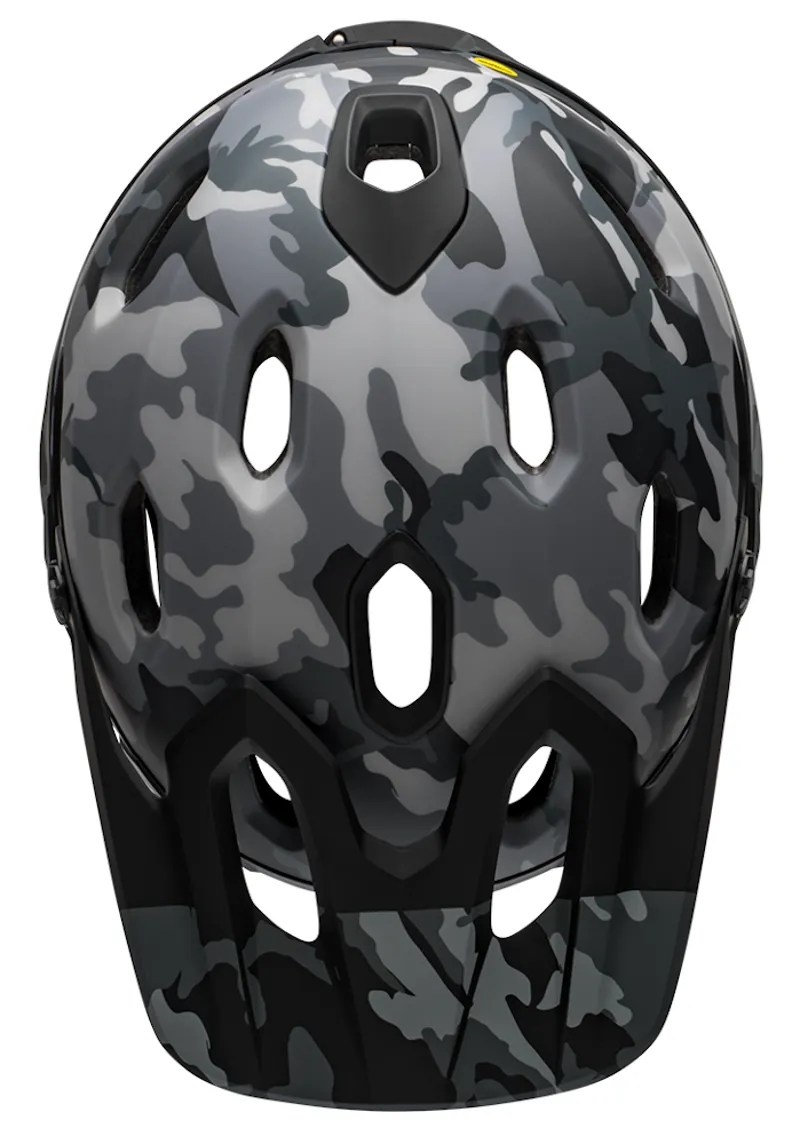 Bell Super DH Mips Full Face MTB Helmet Matte/Gloss Black Camo-6
