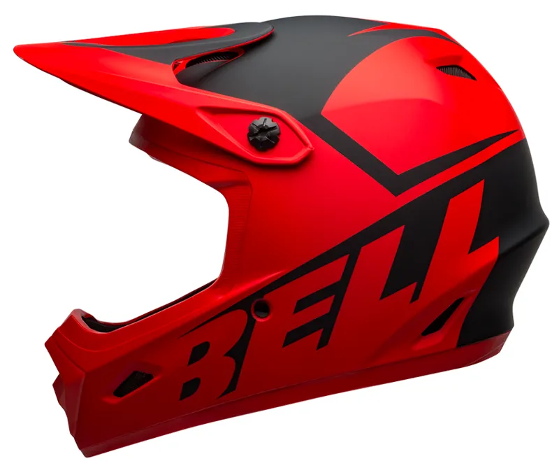 Bell Transfer MTB Full Face Helmet Slice Matte Red/Black-1