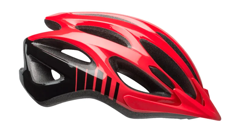 Bell Traverse Helmet Gloss Hibiscus Red/Black-1