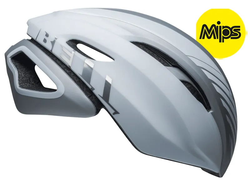 Bell Z20 Aero Mips Road Helmet Blower Matte/Gloss White/Silver-1