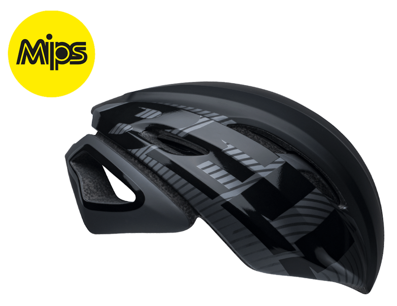 Bell Z20 Aero Mips Road Helmet Velocity Matte/Gloss Black/Gunmetal-2