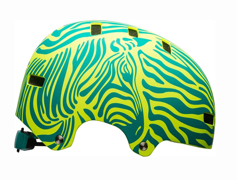 Bell Span Kids BMX Helmet Emerald/Zebra