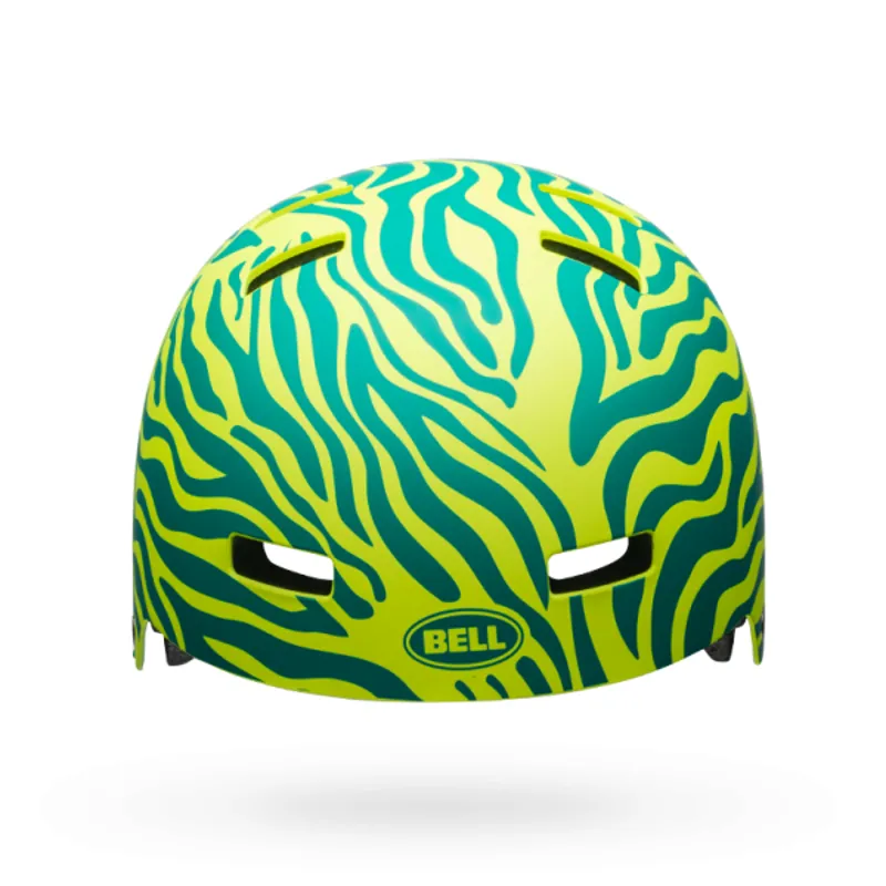 Bell Span Kids BMX Helmet Emerald/Zebra-2