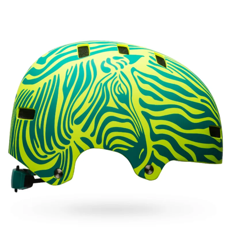 Bell Span Kids BMX Helmet Emerald/Zebra-4