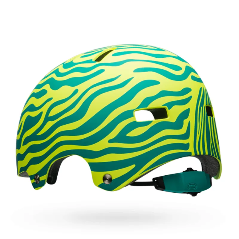 Bell Span Kids BMX Helmet Emerald/Zebra-7