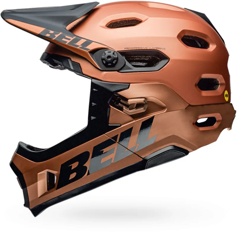 Bell Super DH Mips Full Face Helmet Copper/Black-2