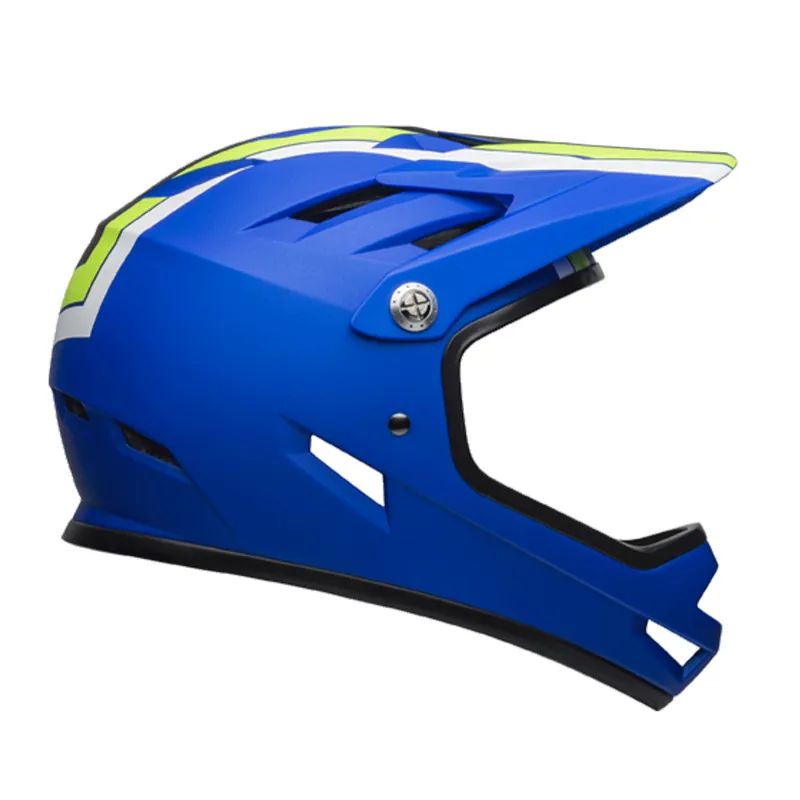 Bell Sanction Full Face MTB Helmet Agility Matte Blue/Green-1