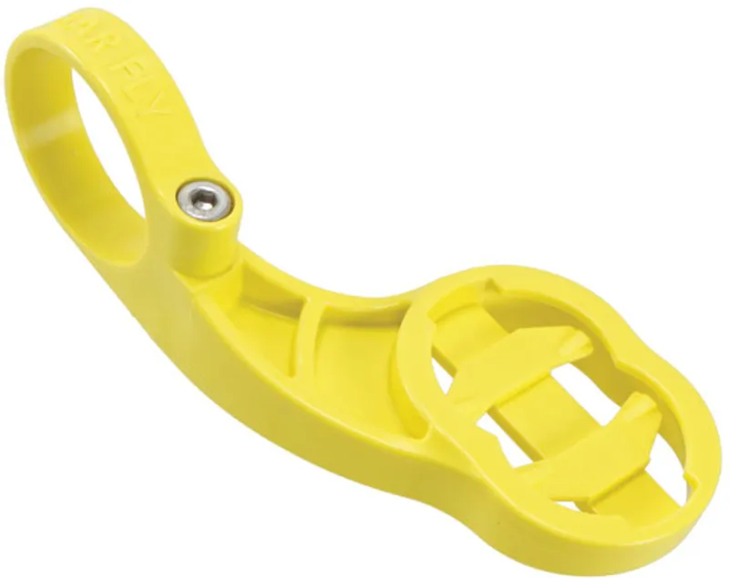 Tate Labs Bar Fly 2.0 Mount for Garmin Yellow
