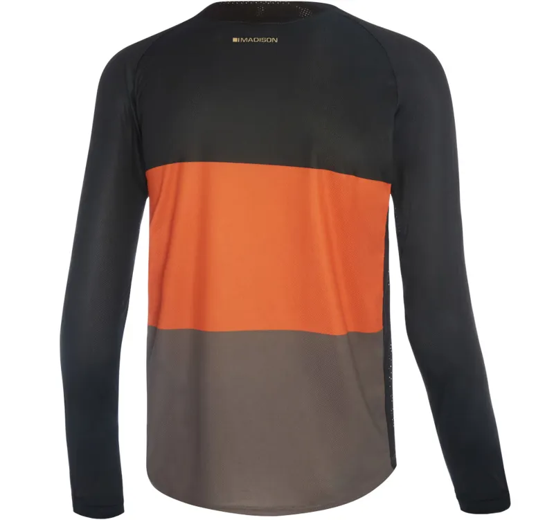 Madison Alpine LS Jersey Black/Rust-1