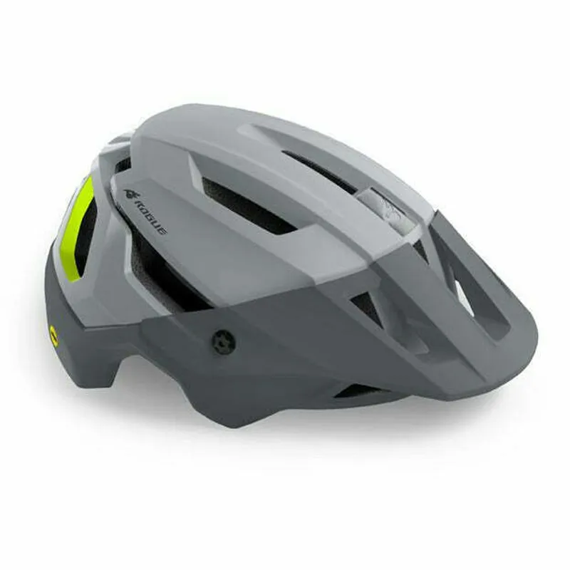 Bluegrass Rogue Mips MTB Helmet Grey/Fluo Yellow-4