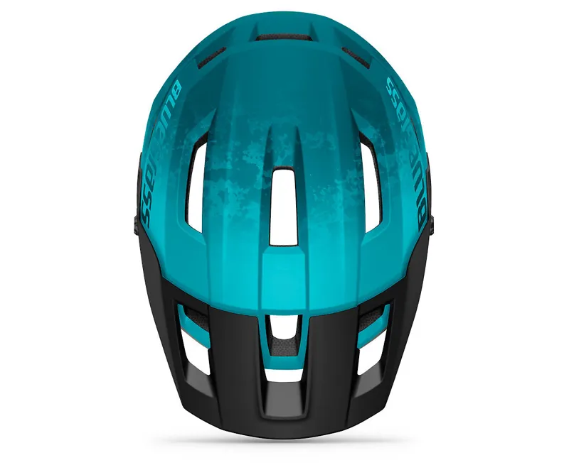 Bluegrass Rogue MTB Helmet Matt Petrol Blue-2