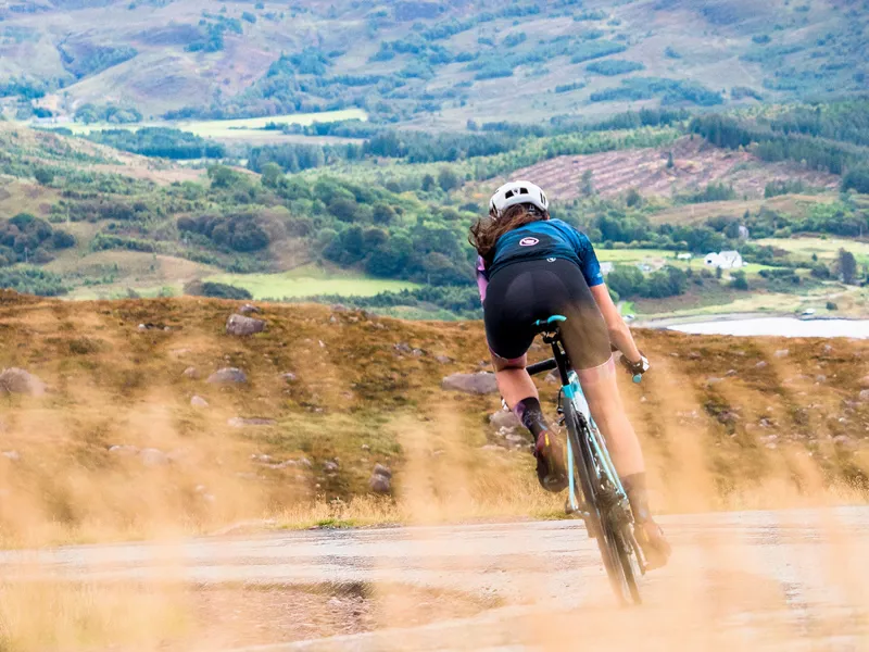 Endura FS260-Pro Drop Seat Womens Bibshorts DS II with Pad Berry -8