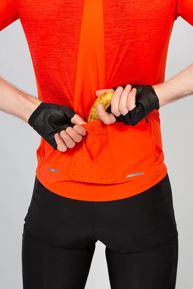 Endura GV500 Reiver SS Road Jersey Olive Green -4