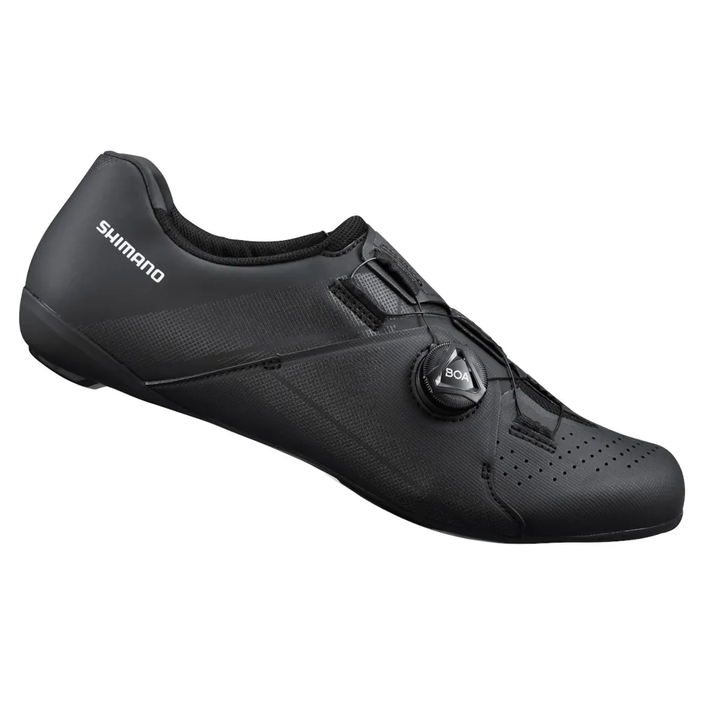Image of Shimano RC3 SPD-SL Wide Road Shoes Black