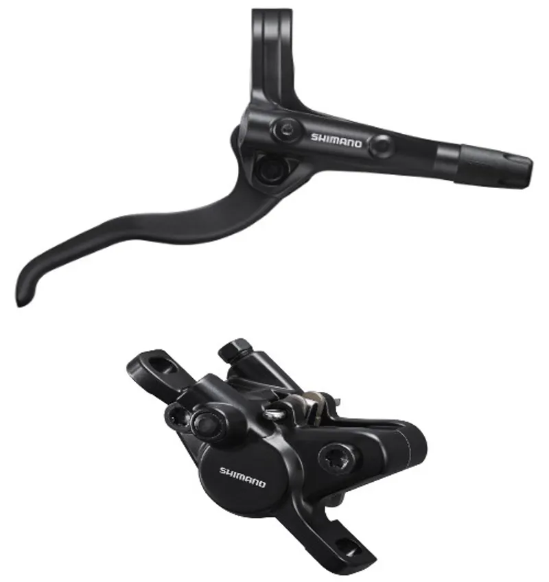 Shimano BR-MT400/BL-MT400 Bled Brake Lever/Caliper Front Right Hand