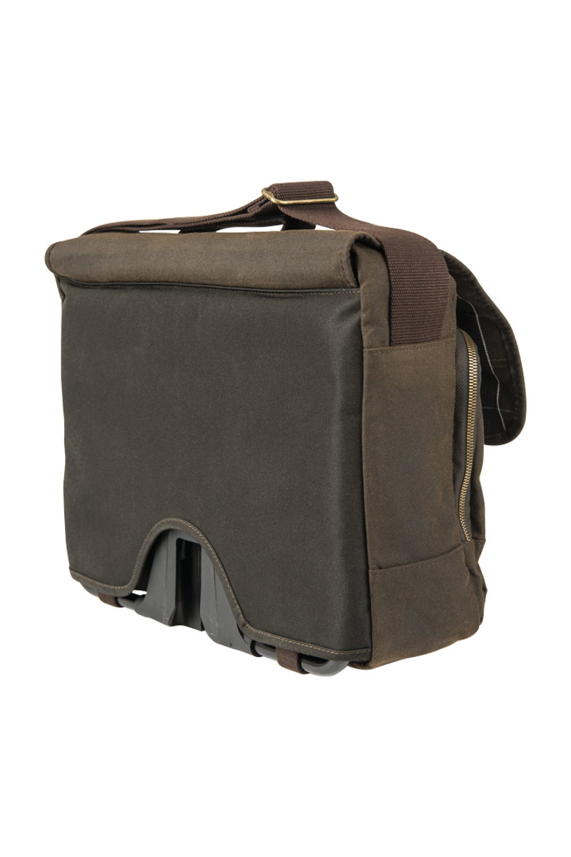 Brompton Barbour Wax City Bag + Frame Olive-4