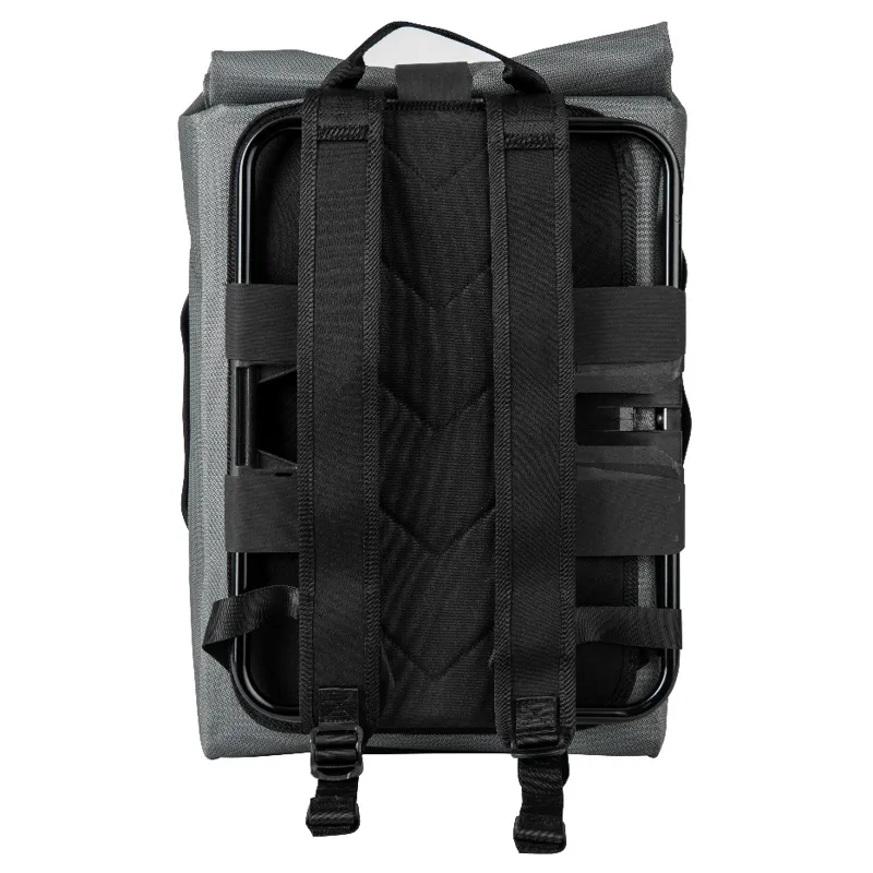Brompton Borough Waterproof Backpack Bag with Frame 17L Graphite-1
