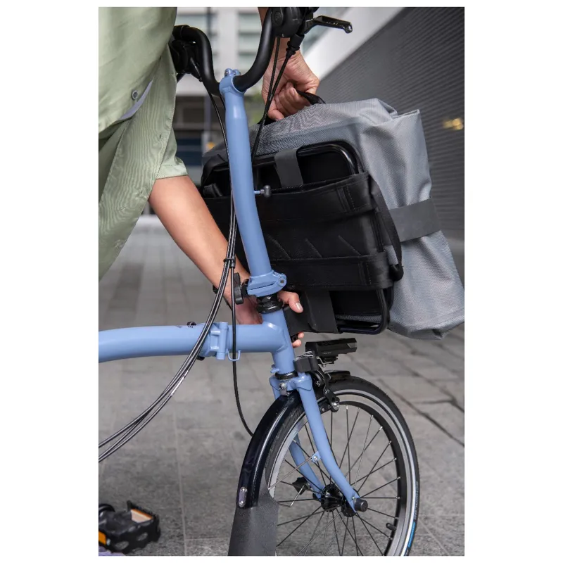 Brompton Borough Waterproof Backpack Bag with Frame 17L Graphite-6