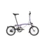 Brompton C-Line Explore Mid Folding Bike 2024 Pop Lilac