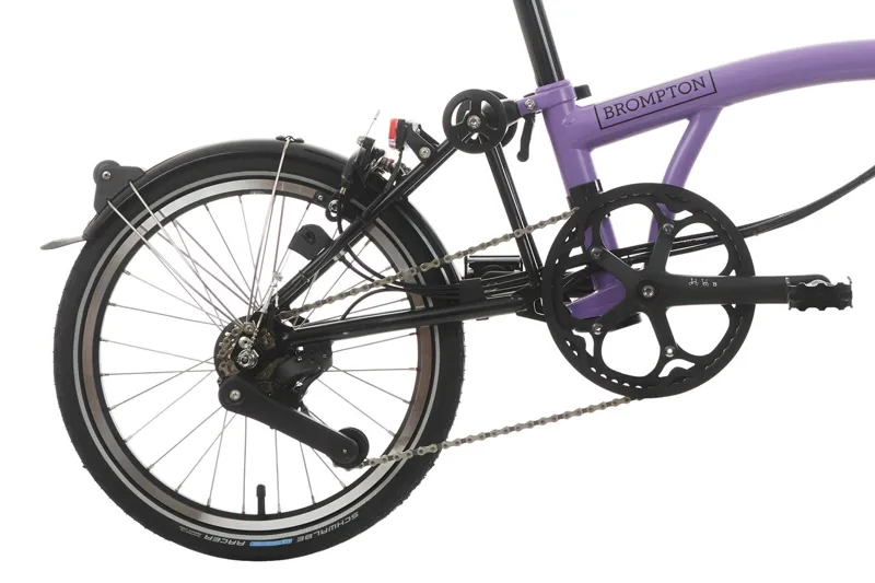 Brompton Electric C-Line Mid 12 speed Electric Folding Bike 2024 Pop Lilac-4