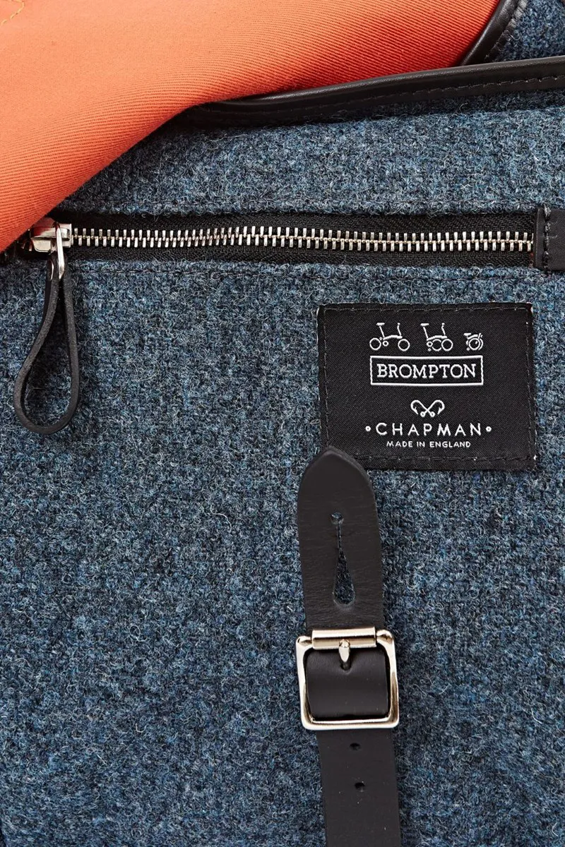 Brompton Game Bag Storm Grey Tweed-3